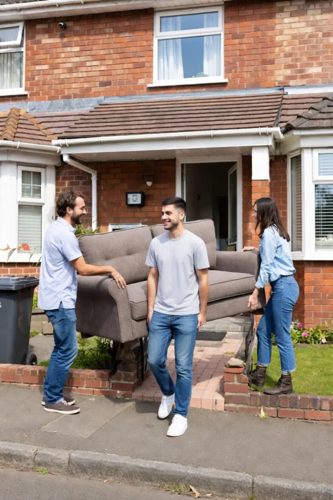 furniture-donation Charity donated furniture.
