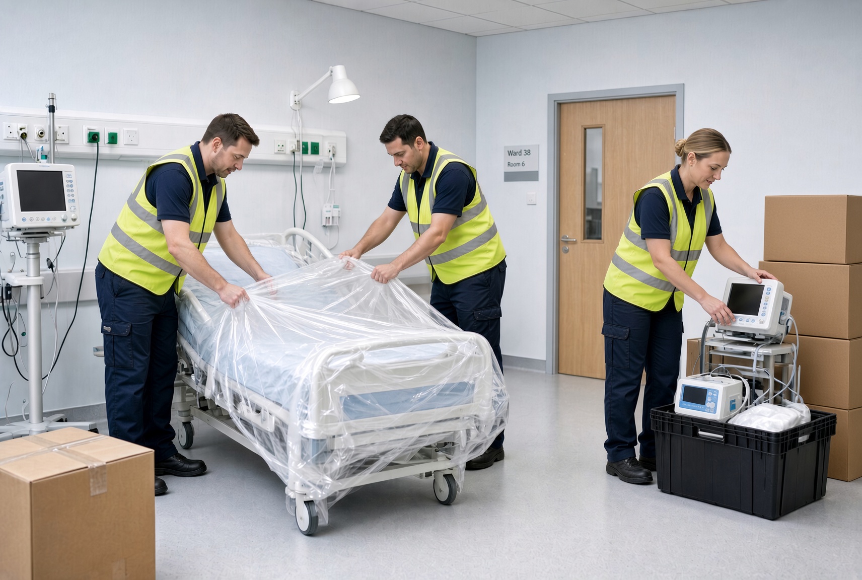 Hospital relocation.